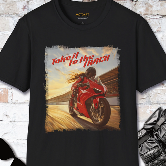 Take it to the Track, Women #2, unisex T-Shirt
