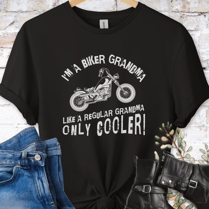 Biker Grandma unisex T shirt