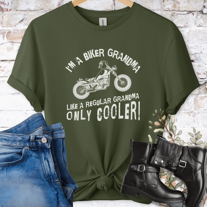 Biker Grandma unisex T shirt