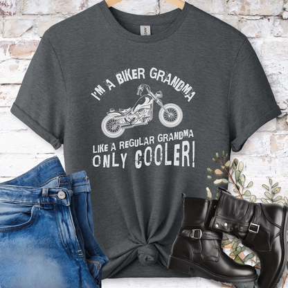 Biker Grandma unisex T shirt