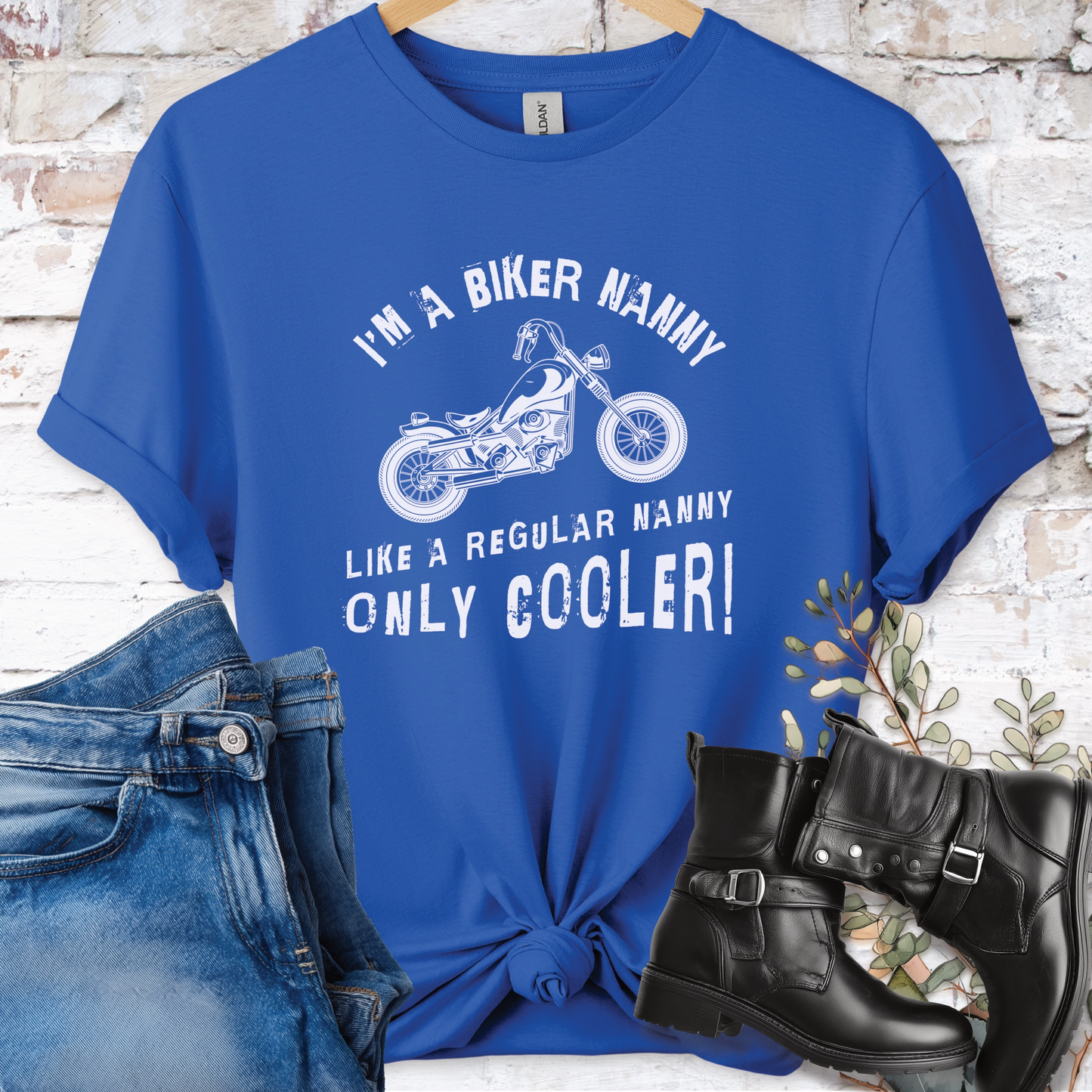 Biker Nanny unisex Women's T shirt