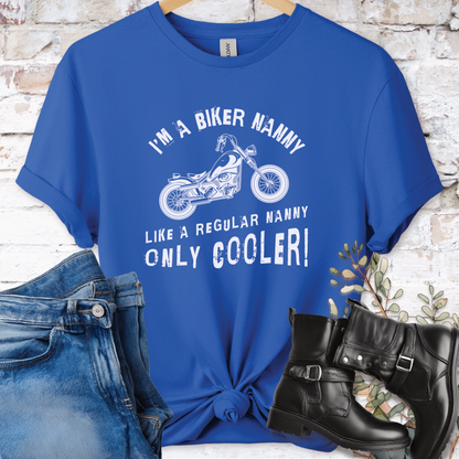 Biker Nanny unisex Women's T shirt