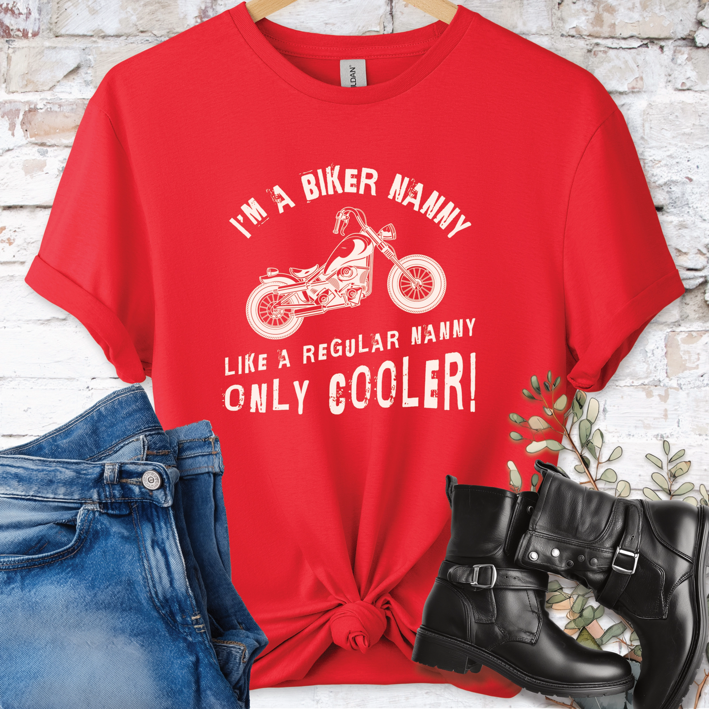 Biker Nanny unisex Women's T shirt