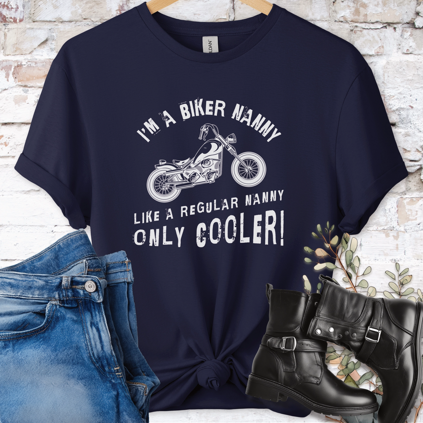 Biker Nanny unisex Women's T shirt