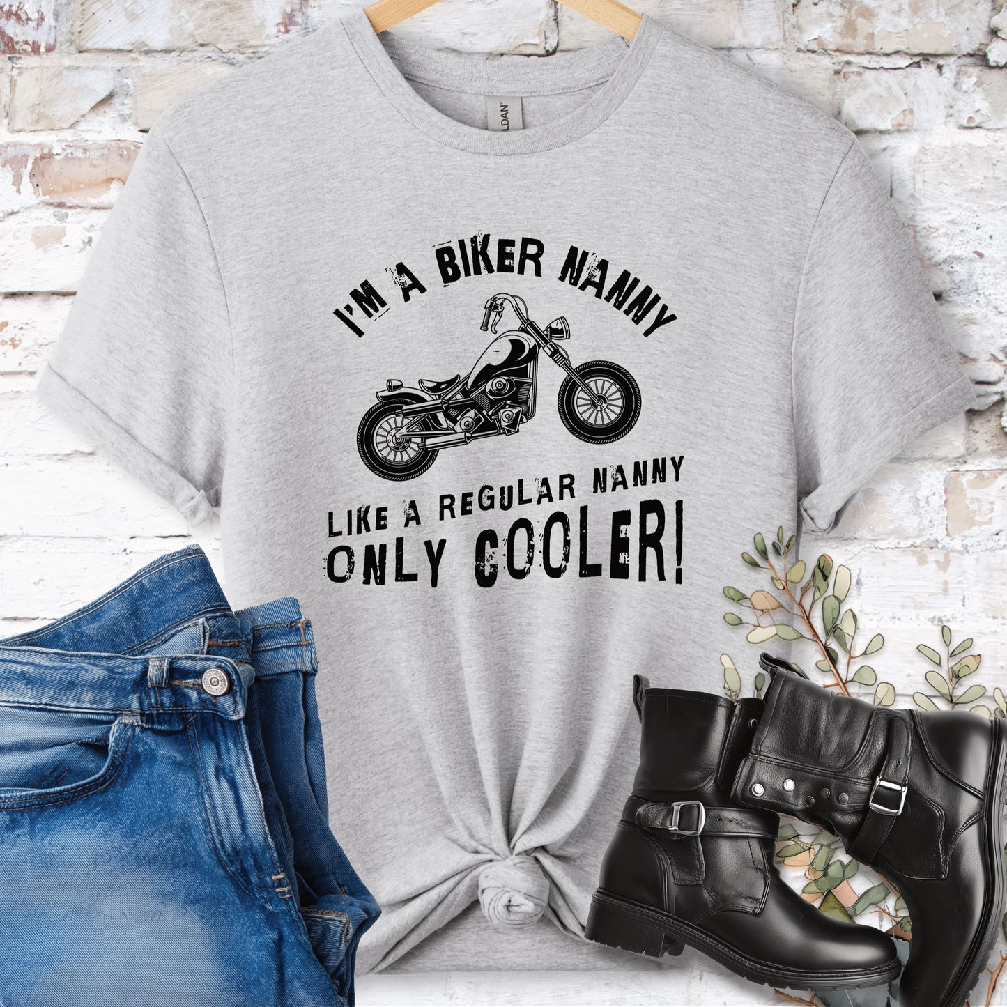 Biker Nanny unisex Women's T shirt