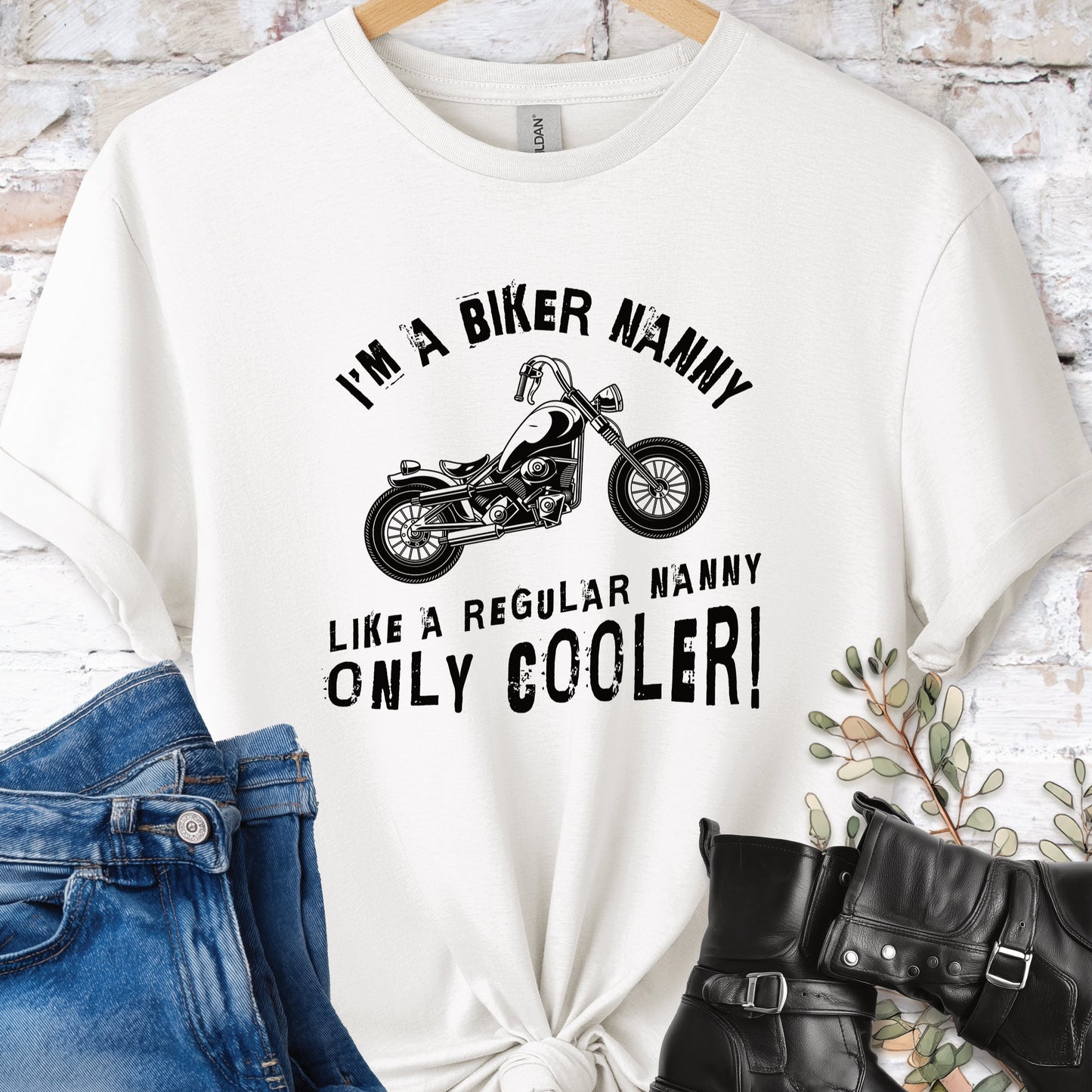 Biker Nanny unisex Women's T shirt
