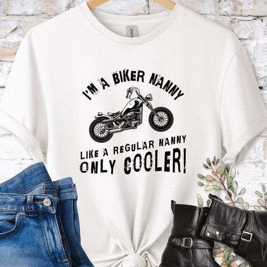 Biker Nanny unisex Women's T shirt