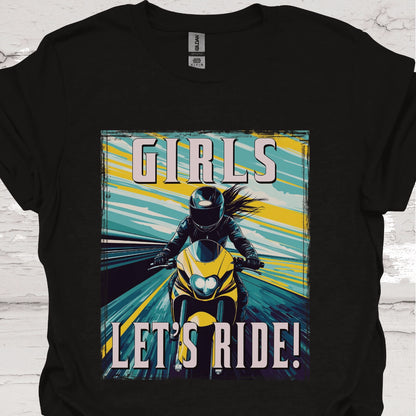 Girls Let's Ride #3 Unisex Softstyle T-Shirt