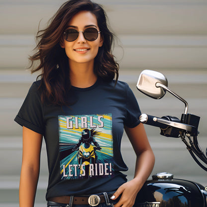 Girls Let's Ride #3 Unisex Softstyle T-Shirt