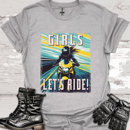 Girls Let's Ride #3 Unisex Softstyle T-Shirt