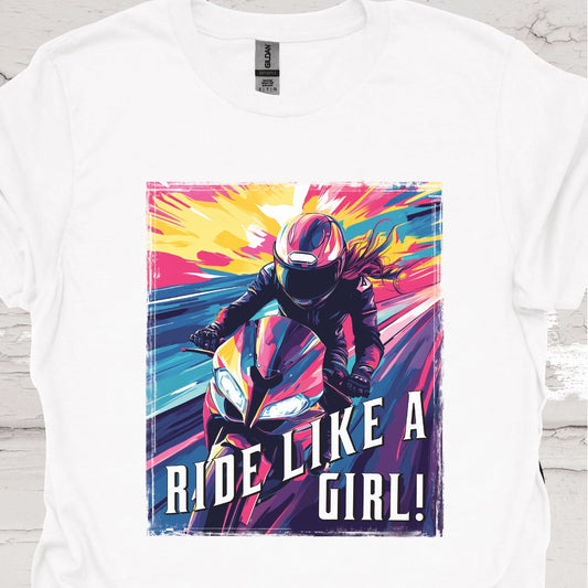 Ride like a Girl #11 Unisex Women's T-Shirt