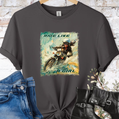 Ride like a Girl #4 Women's T-Shirt