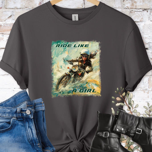 Ride like a Girl #4 Women's T-Shirt