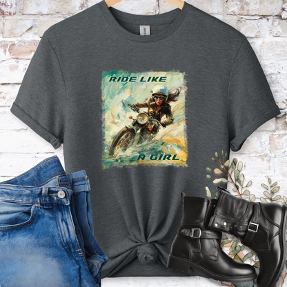 Ride like a Girl #4 Women's T-Shirt