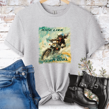 Ride like a Girl #4 Women's T-Shirt