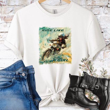 Ride like a Girl #4 Women's T-Shirt