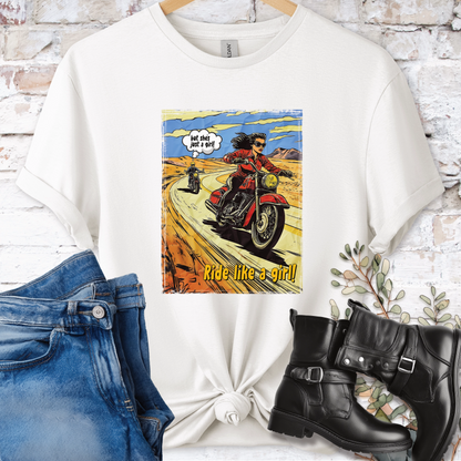 Ride like a Girl #7 Women's T-Shirt